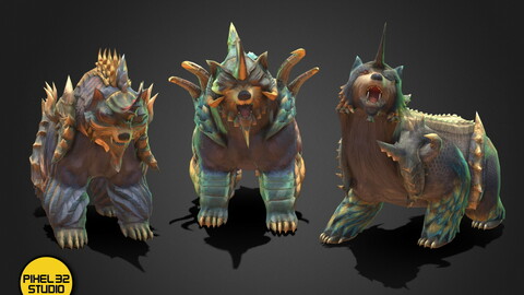 Fantasy Creature - Battle Bear