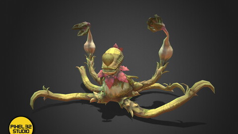 Fantasy Creature - Battle Flower