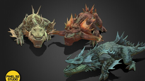 Fantasy Creature - Crocodile