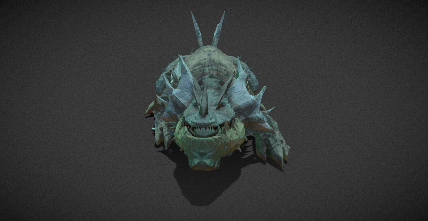 ArtStation - Fantasy Creature - Crocodile | Game Assets