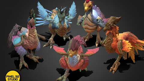 Fantasy Creature - Peacock