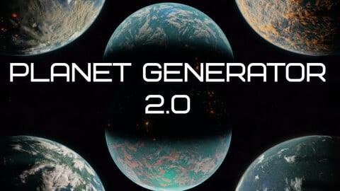 Planet Generator 2.0 [Blender]
