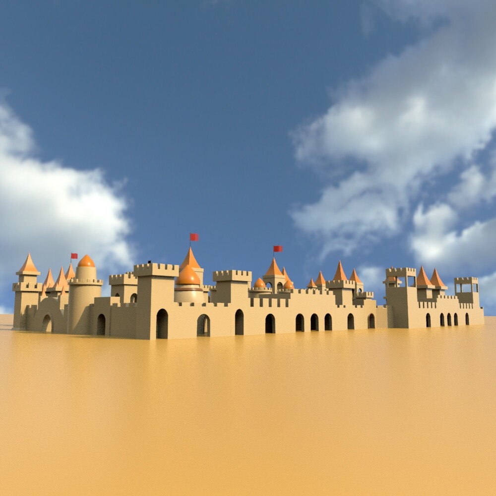 3D model Medieval Decoration Pack VR / AR / low-poly