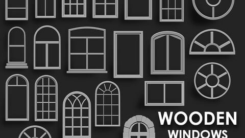 Wooden Window IMM Brush Pack 21 in One