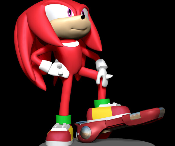 ArtStation - Knuckles - Sonic The Hedgehog 2 Fanart | Resources