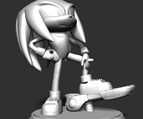 ArtStation - Knuckles - Sonic The Hedgehog 2 Fanart | Resources