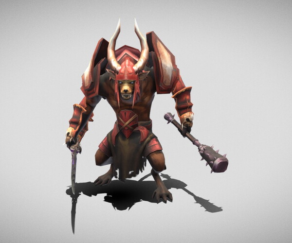 ArtStation - Dungeon Fantasy Monster - Blood Guard | Game Assets