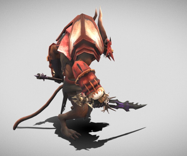 ArtStation - Dungeon Fantasy Monster - Blood Guard | Game Assets