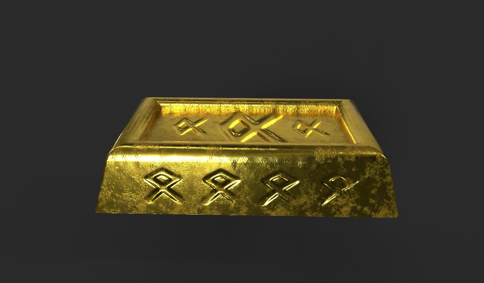 ArtStation Gold Bar Game Assets