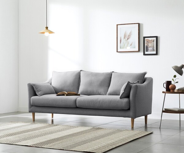 ArtStation - Cameron 3-seater Style Clean Washable Fabric Sofa | Resources