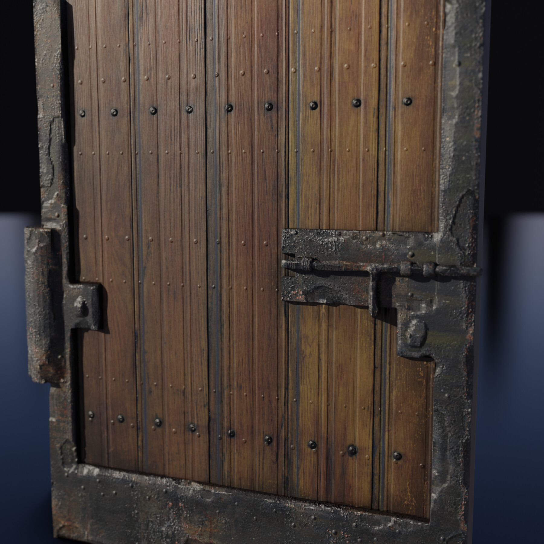 Jose Vega - Dungeon Door - 3D Asset for Concept Art