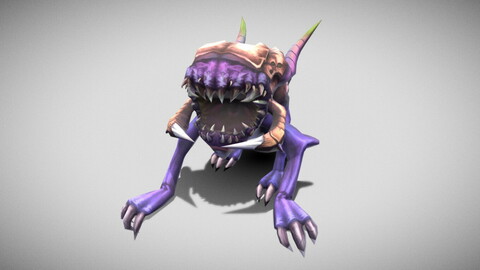 Dungeon Fantasy Monster - Mutant Lizard