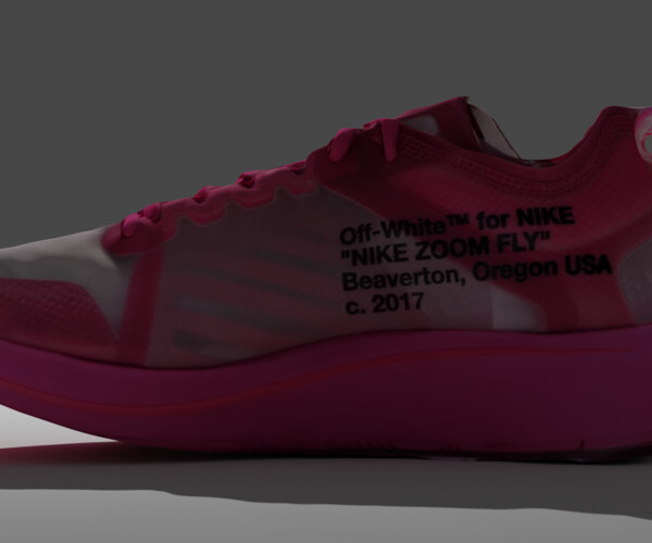 off white zoom fly pink outfit