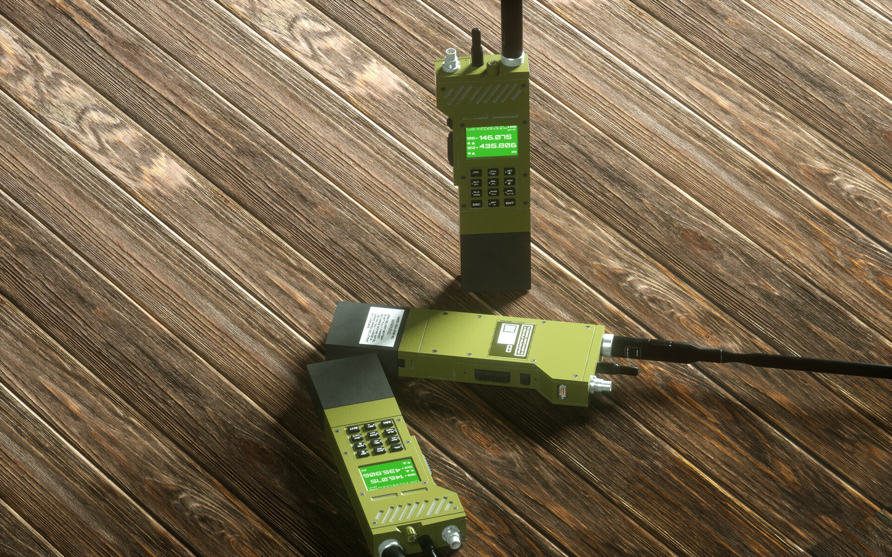 ArtStation militaryradioportable Game Assets