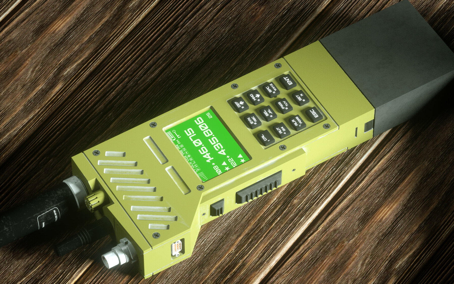 ArtStation militaryradioportable Game Assets