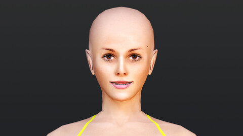 Female 7 - WITH 30 ANIMATIONS-36 MORPHS