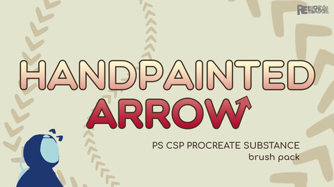 Handpainted Arrow [Unique Brush Series]