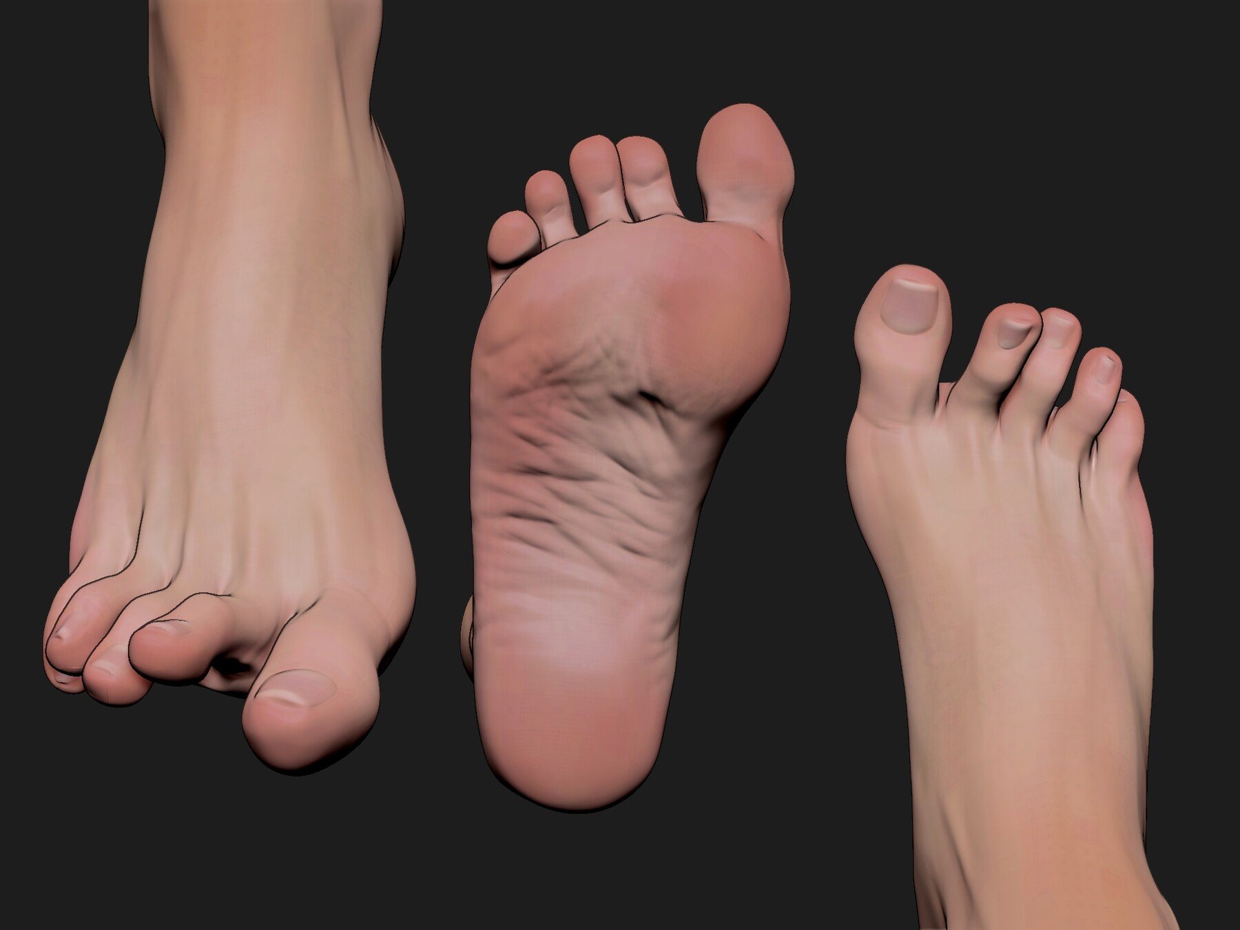 ArtStation - Feet ZTL+ Gesture | Resources