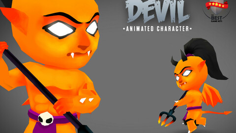 Devil animated character