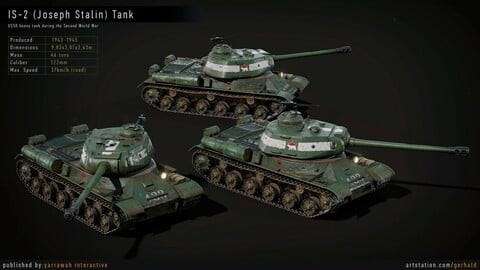 WW2 Tanks - 4pk - Advanced Tank Blueprint [UE4]