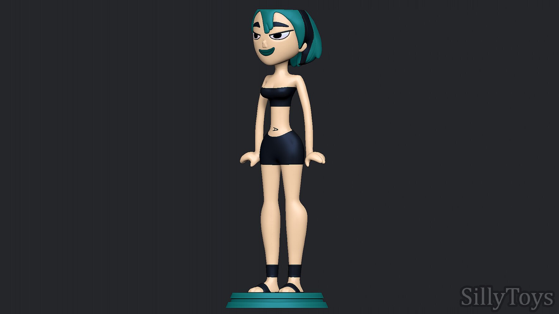 ArtStation - Gwen Swimsuit - Total Drama 3D print model | Resources