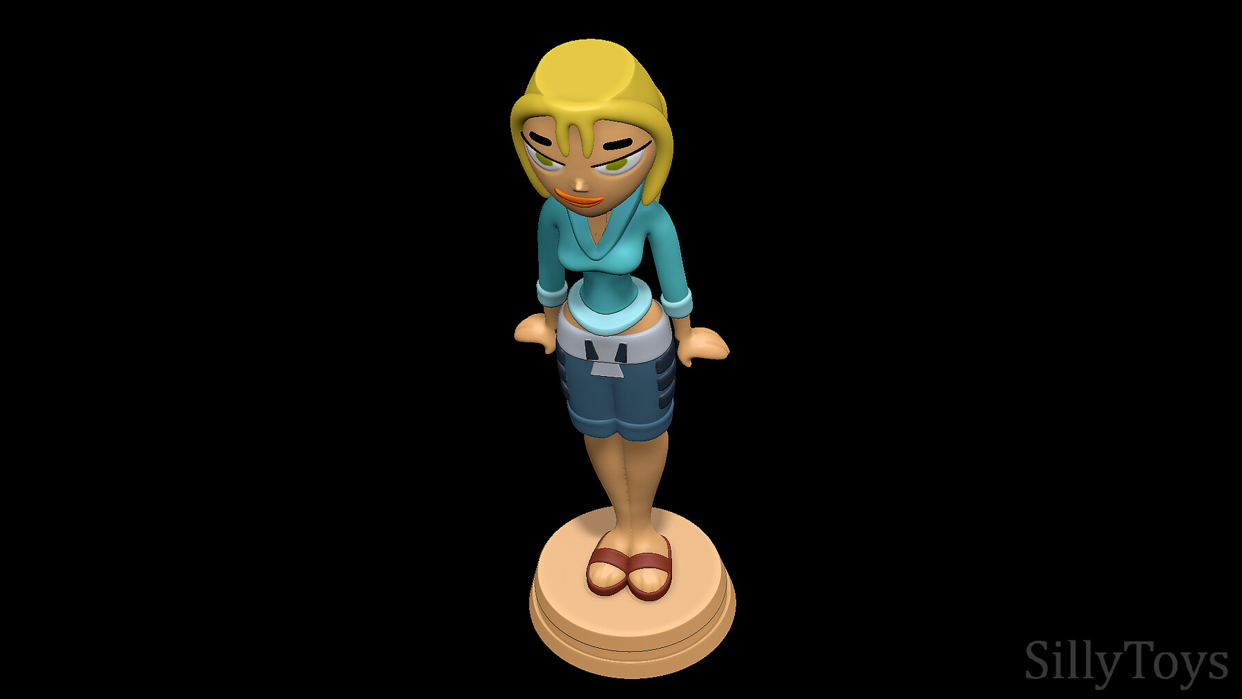 ArtStation - Bridgette - Total Drama 3D print model | Resources