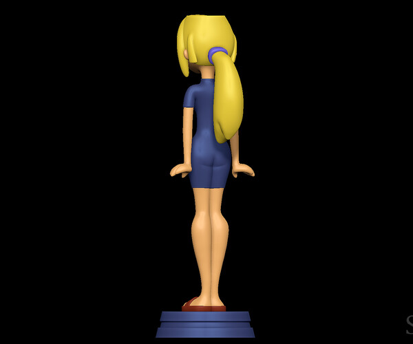 ArtStation - Bridgette Swimsuit - Total Drama 3D print model | Resources