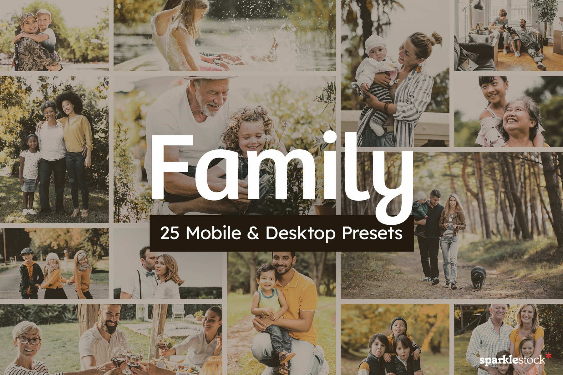 ArtStation - 25 Family LUTs & Lightroom Presets | Resources