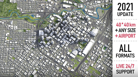 Houston - 3D city model
