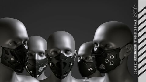 cyberpunk mask kit