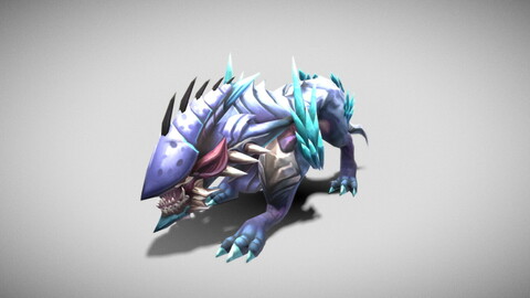 Dungeon Fantasy Monster - Armor Wolf