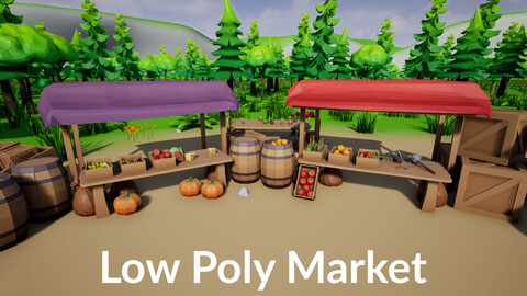 Low Poly Market