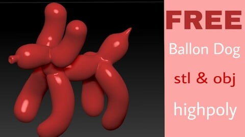 Free Ballon Dog