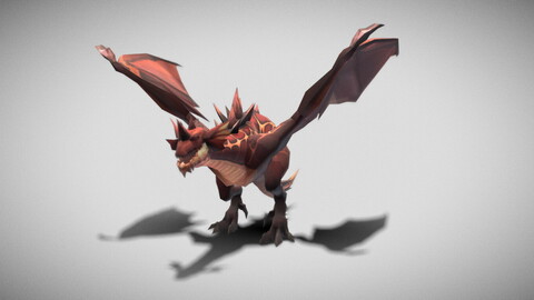 Dungeon Fantasy Monster - Red Dragon