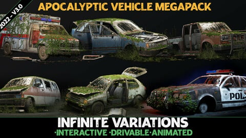 Apocalyptic Vehicle Collection - Premium [UE4] [UE5]