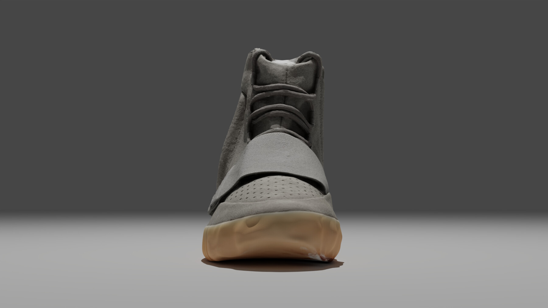 ArtStation - adidas Yeezy Boost 750 Light Grey Glow In the Dark