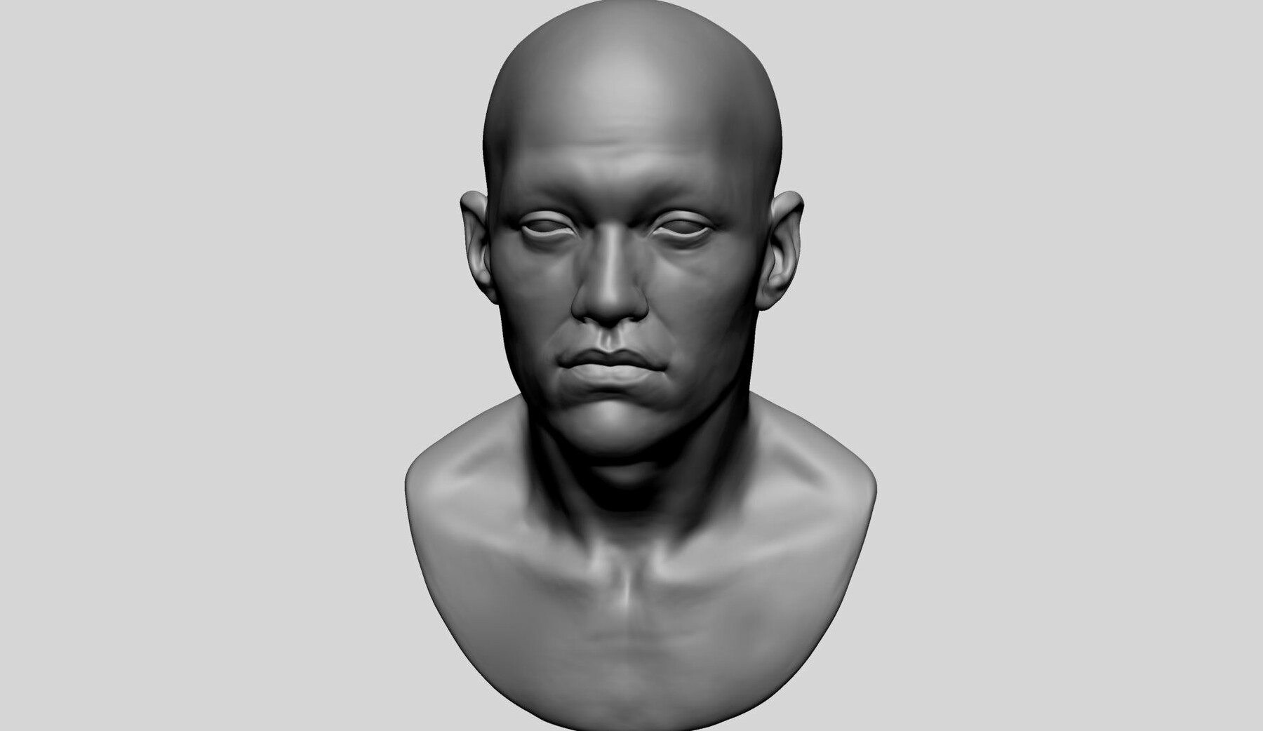 Artstation - Male Head A 