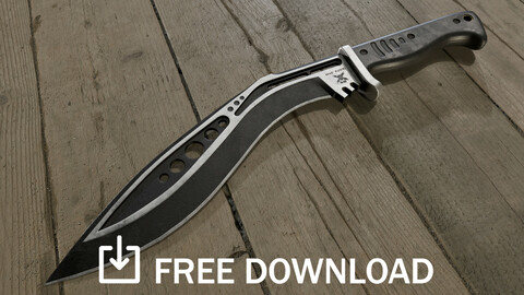 Free M48 Kukri Knife