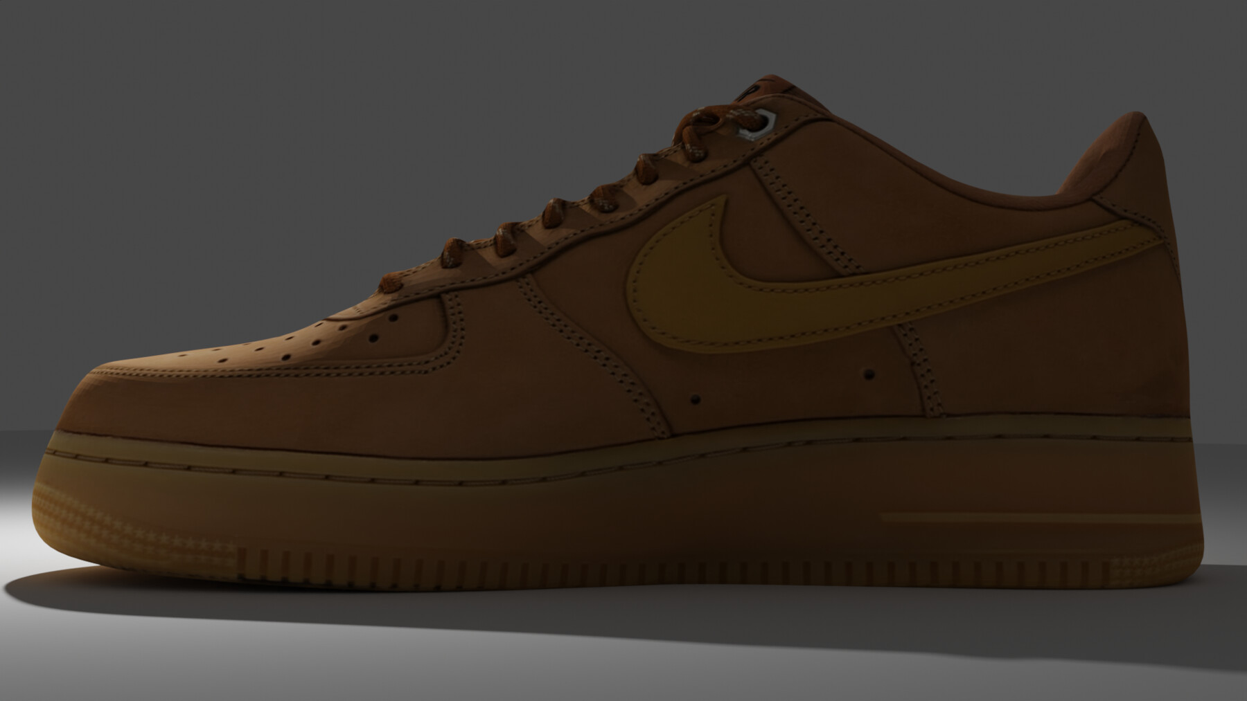 ArtStation - Nike Air Force 1 Low Flax (2019-2022) | Game Assets