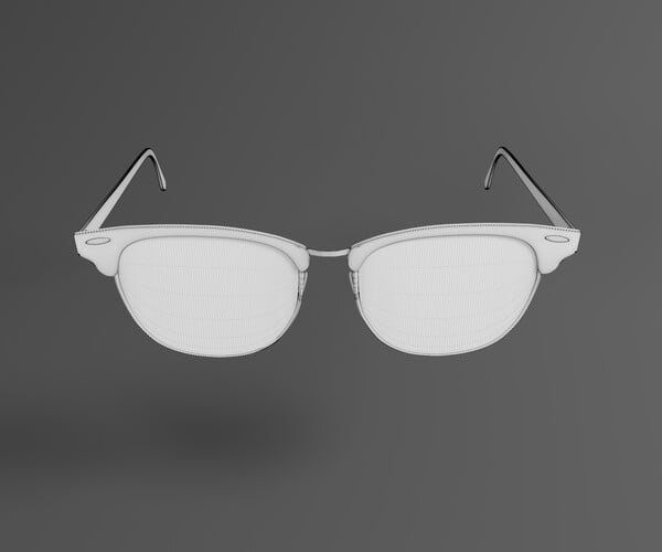 ArtStation - Carrera Square Pilot Sunglasses 3D Model | Resources