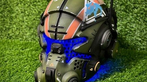 Printable TitanFall Pilot Helmet