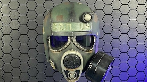 Printable stalker helmet with parts (STL)