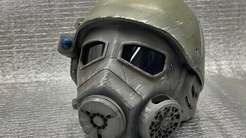 Printable NCR Fallout Veteran Helmet (STL)