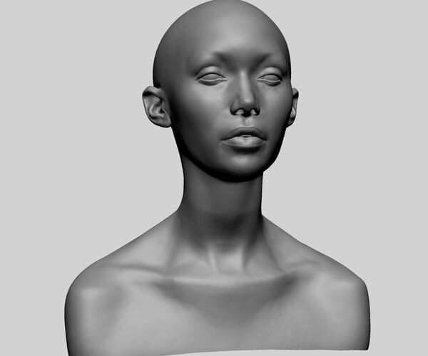 ArtStation - Female Head B | Resources