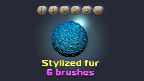 Stylized Fur Multibrush