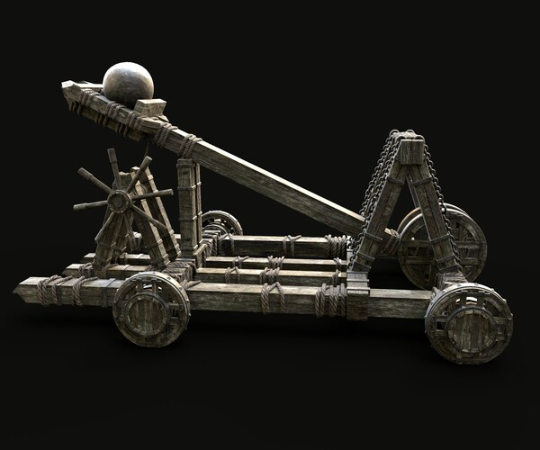 ArtStation - SIEGE ENGINE WAR MACHINES CONSTRUCTION BUILDER COLLECTION ...