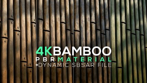 Bamboo Wall Material (adjustable)