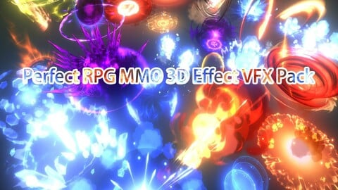 Perfect RPG MMO 3D Effect VFX Pack