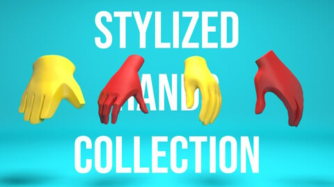 Stylized hands pack