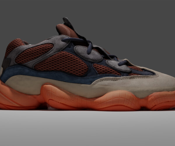 ArtStation - adidas Yeezy 500 Enflame | Game Assets